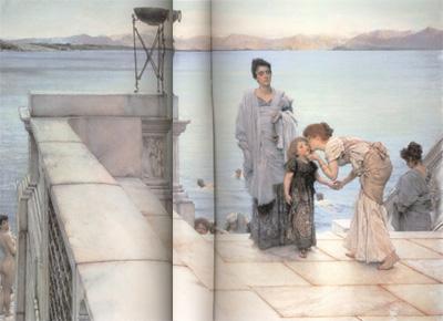 Alma-Tadema, Sir Lawrence The Kiss (mk23) France oil painting art